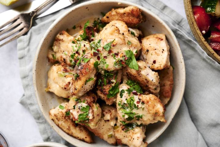 Sauteed Lemon Pepper Chicken